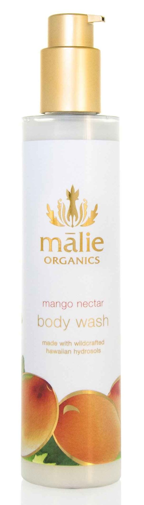 Malie Organics Body Wash - Mango Nectar, 8.25 fl oz (Pack of 1)