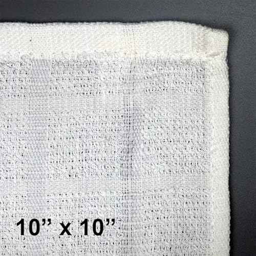 WT WHITE TOWEL SERVICES 10" x 10" inch Moist Cotton Towel Individually Wrapped - Lavender Scent (Case of 50)