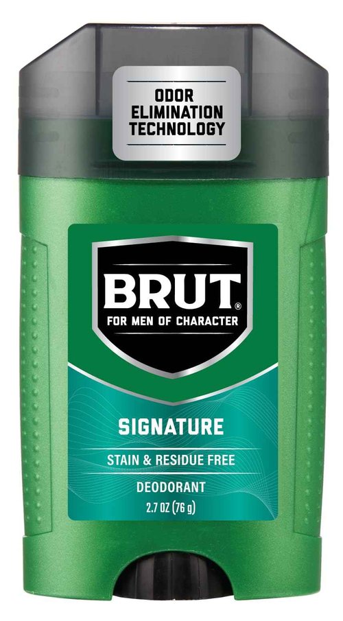 Brut Deodorant Signature Fragrance 2.7 oz / 76 g (Pack of 6)