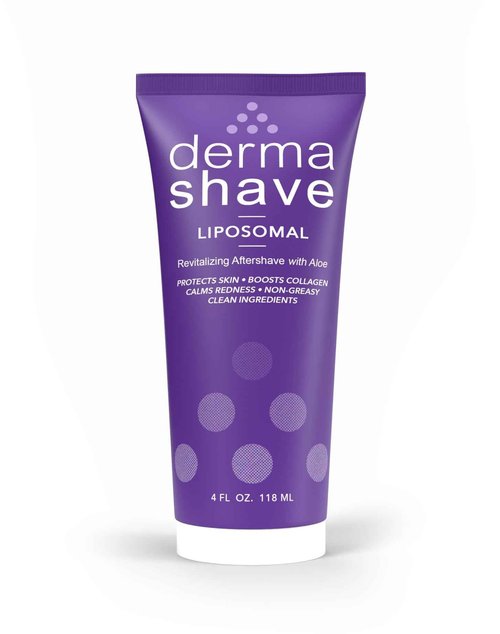 DermaShave - After Shave Lotion for Men - Great for Sensitive Skin - Liposomal Aftershave - No Greasy Feel, Clean Antiseptic Formula