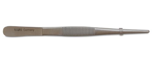 Mars Professional Stainless Steel Anatomical Thumb Tweezers, 5" Length