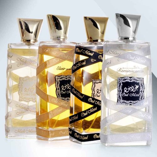 Lattafa Eau de Parfum, Unisex, 3.4 Ounce | Oud Mood | Pack of 2