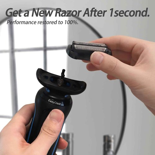 Series 5 Series 6 53B Shaver Replacement Head for New Gens S5 S6 Razors, Compatible with 6072cc, 6090cc, 6020s, 6040cs, 6075cc, 5018s, 5049cs, 5035s…(2 Count)