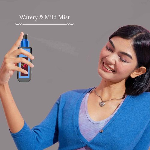 Blue Nectar Shubhr Steam Rose Toner Water & Face Mist (3.4 fl Oz) and Vitamin C Face Serum with Natural Hyaluronic Acid Serum (1 Fl Oz)