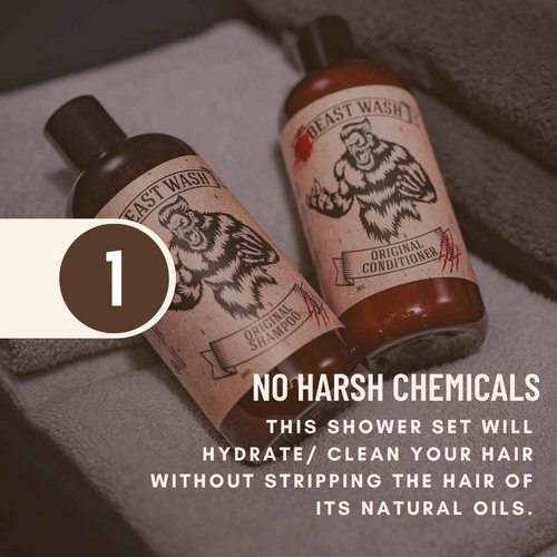 Johnny Slicks Body Wash - Supports Clean & Hydrated Skin - With Activated Charcoal, Organic Oils & Exfoliants - Original Scent - 16 oz
