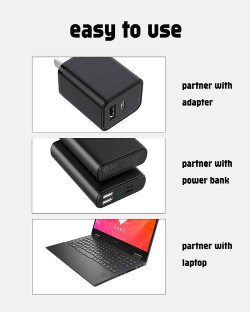 uijino Haokry Hair Clippers Charger Haokry Charger for Haokry Hair Clippers P-8900, 3.3ft Power Cord, 1 Cleaning Brush