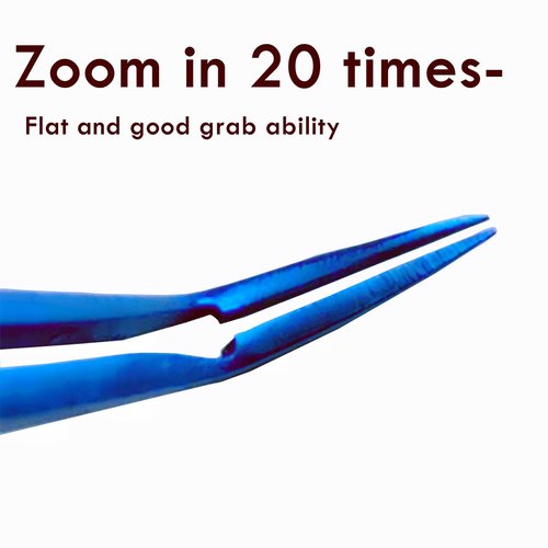 Volume Tweezers Eyelash Extensions, Lash Tweezers 45 degree Original L Shape For 0.05 0.07 0.1 0.15 0.2 Classic Lash/Mega Volume/Hybrid Lash Triple Function (Multi-Function Tweezers)
