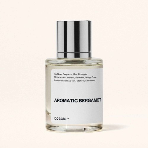 Dossier - Aromatic Bergamot 1.7 Fl oz (50ml) - Perfume Inspired by Y.S.L MY-SLF - Pure Infused - Paraben Free - Vegan - For Men