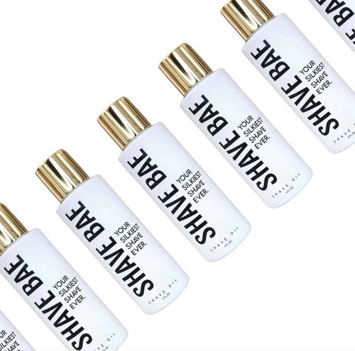 SHAVE BAE ALL-NATURAL Shaving Oil - No Razor Burn or Bumps | Hydrating | Beard & Bikini Lines | Silky Smooth Skin | Non-Toxic, Made in USA | Ditch Shaving Cream & Skip Lotion | Best shave ever