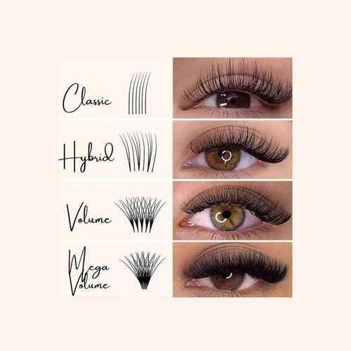 U Curl Mixed Lash Trays by SoCal Beauty – Faux Mink Eyelash Extensions (4–18mm) – 20 Rows per Tray, Color-Coded, Aluminum Backing & Window View – Premium Eyelash Extensions