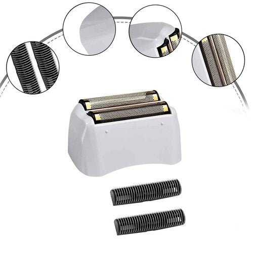 For Andis Foil Shaver Replacement Head for Model TS-1 TS-2 17150 17200 17235 Pro Foil Shaver, Replaces #17155 17160 17280 Shaver (Gold/2Pack)