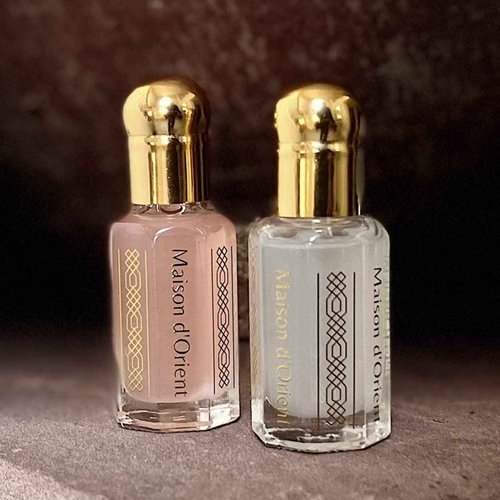 Maison d'Orient Pink Musk (مسك وردي) and Musk Tahara (مسك الطهارة) Hand-crafted Oil Perfumes