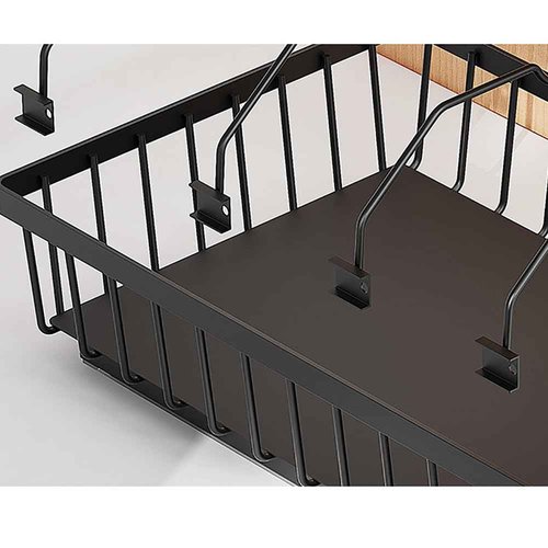 GarveeHome Pull Out Cabinet Organizer Expandable Slide Out Drawer Organizers, No Drill Pull Out Drawers Adhesive Compatible Framed Cabinets Shelves for Kitchen Pantry