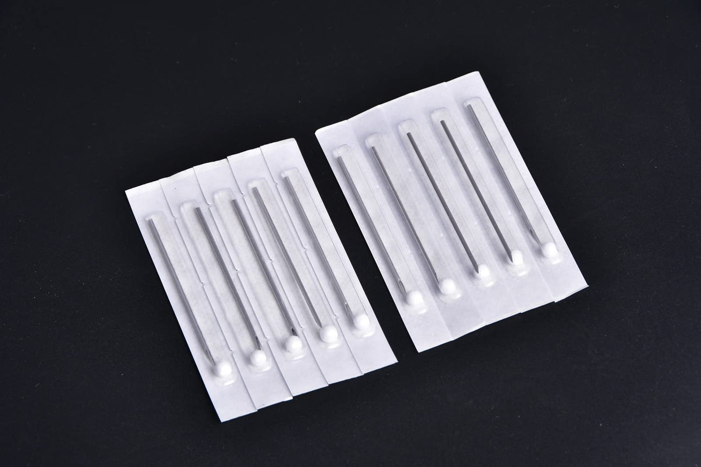 JIESIBAO 10PCS 15G Piercing Needles,316L Stainless Steel Disposable Sterile Piercing Needles for Belly Navel Nipple Tongue Ear Industrial Piercing