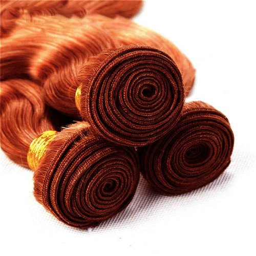 Copper Bundles Human Hair Auburn Body Wave Bundle Huxowax Brazilian Virgin Soft And Silky Remy Hair 3 Bundles 12 14 16 Inch Color 33 Body Wave Bundle