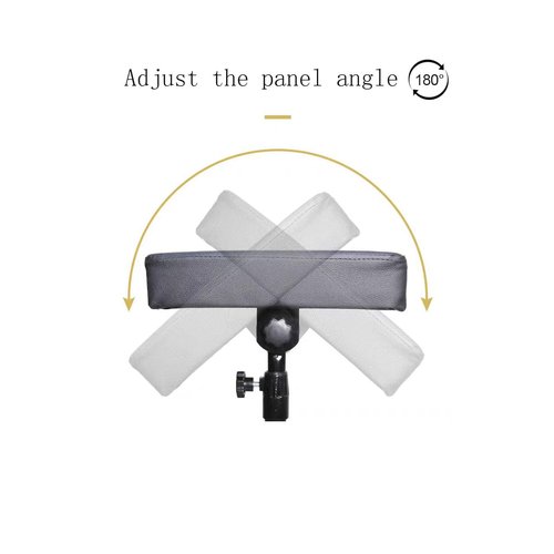 Tattoo Armrest Stand Tripod - Foldable Tattoo Arm Leg Rest Stand Adjustable Height and Tilt Black Leather Pad Professional for Tattoo Studio BETY-7