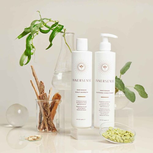 INNERSENSE Organic Beauty - Hair Renew Soothing Conditioner | Non-Toxic, Cruelty-Free, Clean Haircare (10 fl oz | 295 mL)