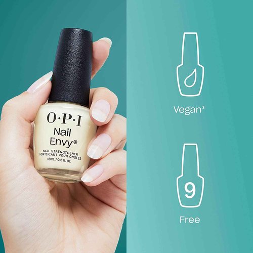 OPI Nail Envy, 0.5 fl oz and OPI Start to Finish, 3-in-1 Treatment, Base Coat, Top Coat, Nail Strengthener, 0.5 fl oz