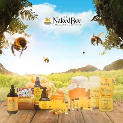 The Naked Bee Nourishing Body Lotion for All Skin Types (6.7 Fl oz) Moisture Replenishing Lotion for Dry Skin with Citron & Honey (Pack of 2)