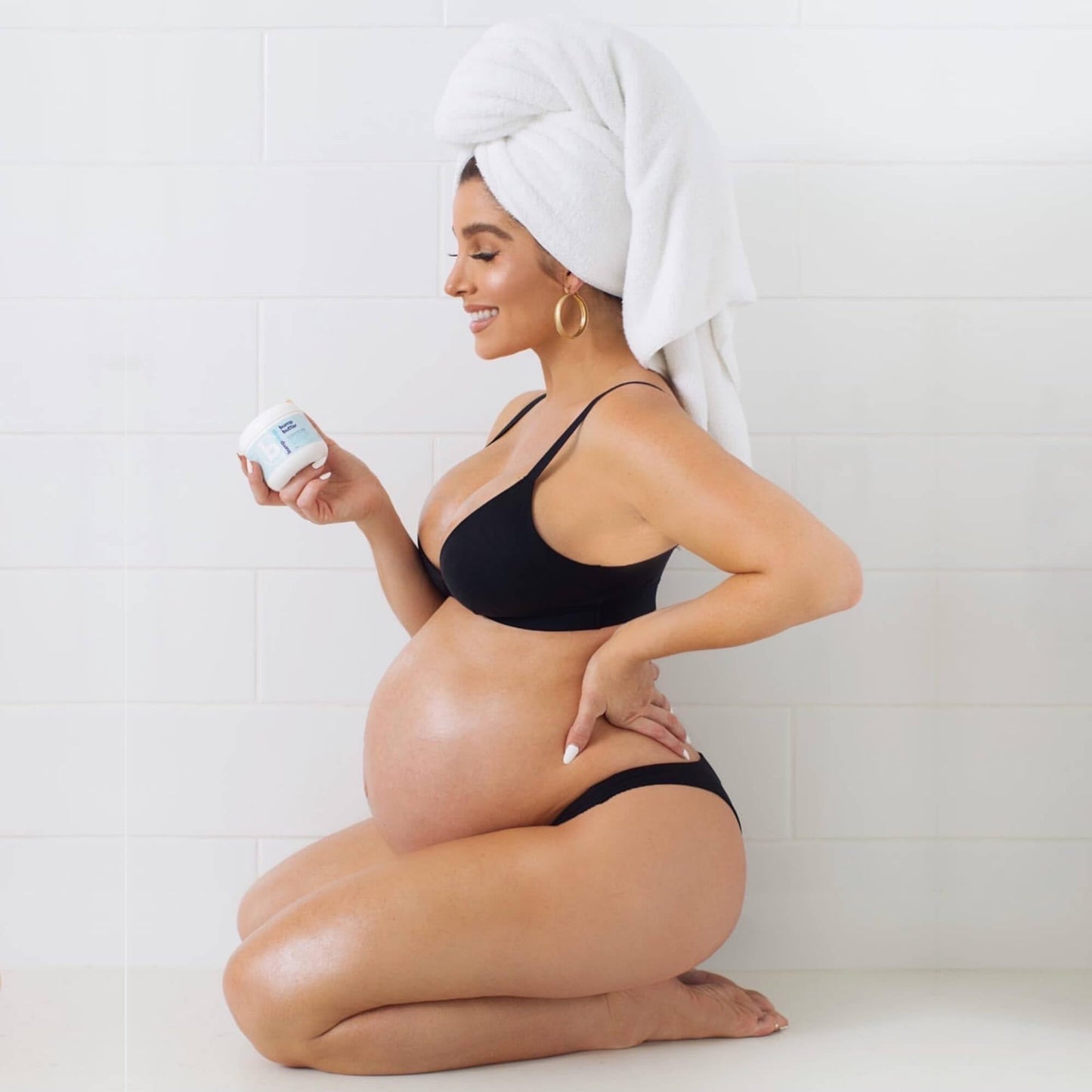 Bumpology Bump Butter Stretch Mark Moisturize Cream | 2-in-1 Powerful Butters + Oils | Physician Formulated | Hydrating Body Lotion | Pregnancy Safe | Made in USA