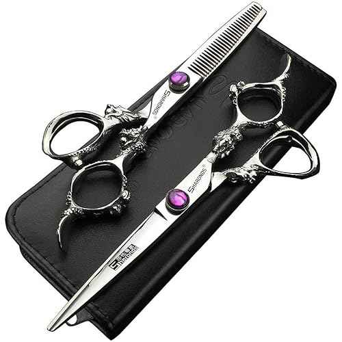 6" Professional Hairdressing Scissors Set, Hair Clipper/Household Stainless Steel Hair Clipper (6" Silver Set)