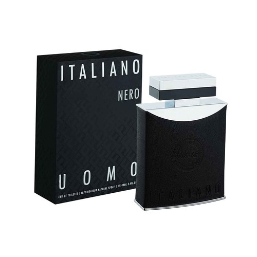 Armaf Italiano Nero Uomo for Men Eau De Parfum Spray, 3.4 Ounce