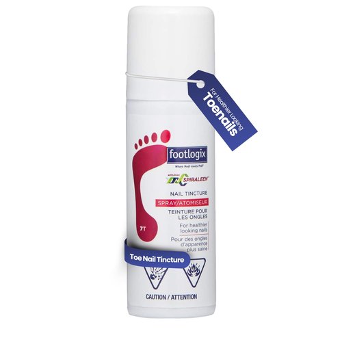 FOOTLOGIX Nail Tincture Spray with Spiraleen, 1.69 Fl Oz (Pack of 1)