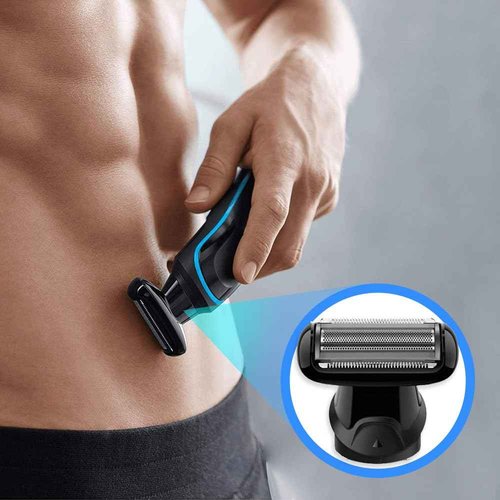 Anakel Home Replacement Head for Men's Electric Shaver 81634460 Compatible with Braun Multi Grooming Body Shaver MGK3080, 5515, 5541 and 5544