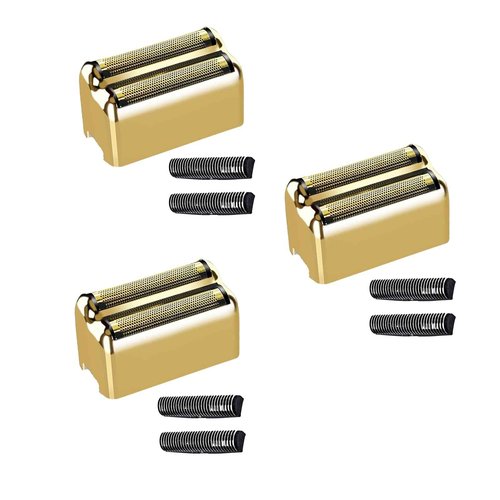 Professional Shaver Replacement Foil and Cutters Compatible with BaBylissPRO Barberology FXFS2 Shaver (3Pack)