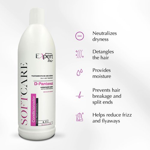 Expert Hair Soft Care Conditioner - Intensive Nourishment for Silky Smooth Hair 1L/33.81fl.oz