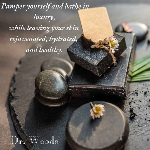Dr. Woods Raw Liquid Black Soap, Body Wash for Men and Women, Gentle Exfoliant, Natural Cleanser for Face, Hands, and Body - 32 Fl Oz, Pack of 2