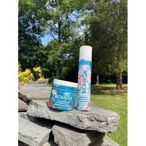 BIOMEGA Moisture Conditioner, Conditioner Infused with Hydrating Moisturizers and Keratin Amino Acids, Repairs Damaged and Dry Hair, Improves Hair Elasticity