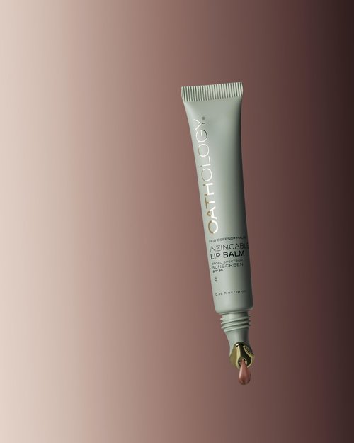 Oathology Inzincable Mineral Lip Balm, SPF 35, 10mL, Dermatologist crafted skincare