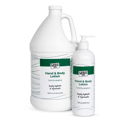 MBS Spa Hand & Body Lotion Gallon – Deep Moisturising, Fast-Absorbing, Plant-Based Formula – With Almond Oil, Collagen & Botanical Extracts – Lightweight & Nourishing