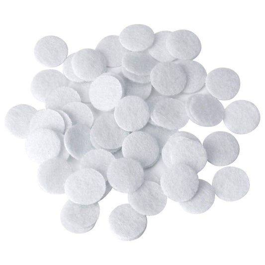 300 Pcs Microdermabrasion Cotton Filters Replacement 10 mm Dia Microdermabrasion Filters Facial Vacuum Filters Accesories Sponge Filter for Comedo Suction Microdermabrasion, White