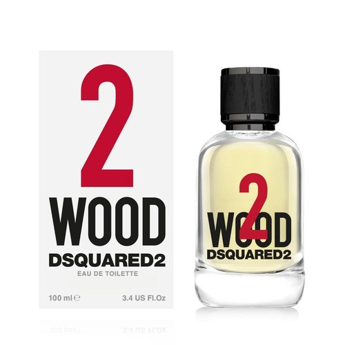 Dsquared2 Wood 2 For Unisex Eau de Toilette Spray, 3.4 Ounce