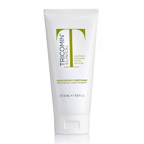 NEOVA Tricomin Reinforcing Conditioner- moisture-rich formula. Reinforce and strengthen hair to minimize strand breakage and split ends