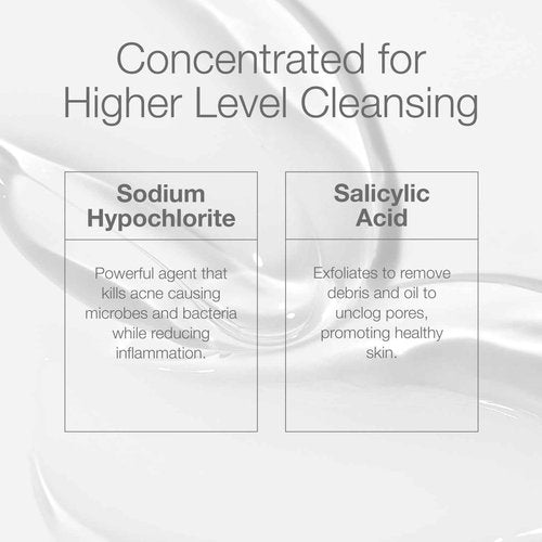 CLn® ProStrength Wash - PH-Balanced and Formulated for Daily Use with Salicylic Acid to Cleanse and Exfoliate Normal to Oily Skin for Men and Women with Body Odor, 8 fl oz.
