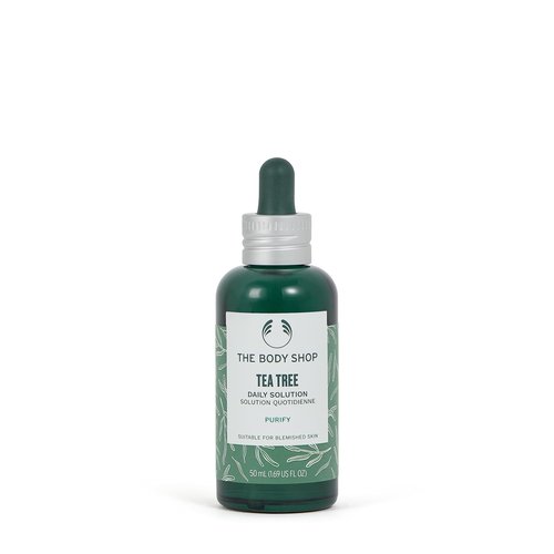 The Body Shop Tea Tree Daily Solution Serum - Purifying - For Oily, Blemished Skin - 1.69 Fl Oz