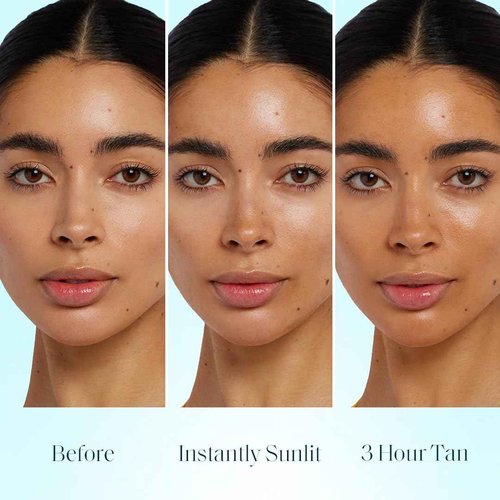 St.Tropez Sunlit Skin Bronzing Tint and Liquid Bronzer For Face & Skin, Creates A Sun-Kissed Glow with Hyaluronic acid, 1 FL OZ