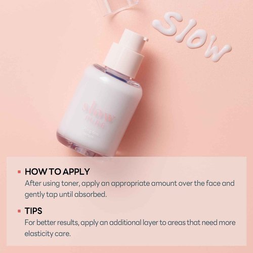 slowpure Lifting Firm Serum 50ml (1.69 fl.oz.) | Improve Skin Elasticity & Reduce Wrinkles for Youthful, Resilient Skin | Chamomile Extract, Peptide, Adenosine | Korean Skincare