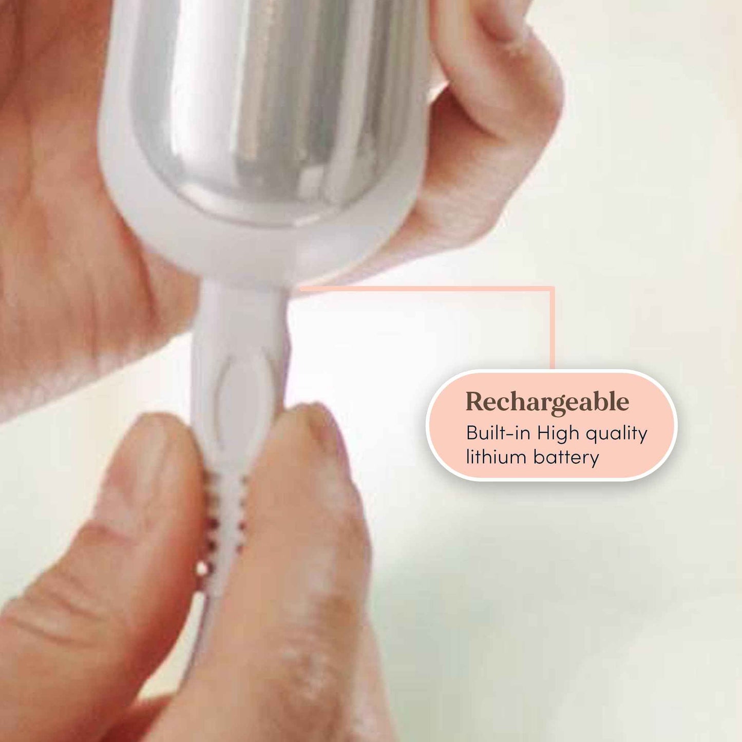 Personal Pedi Diamond Electric Foot Callus Remover for Feet - Rechargeable, Interchangeable Rollers Easy-to-Use Foot File Electric Callus Remover for Feet, 2 Intensity Levels, 2 Speed As Seen On TV