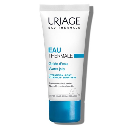 URIAGE Water Jelly | Moisturizing Face Gel with Hyaluronic Acid, 24H Intense Hydration & Shine Control, Non-comedogenic, 40 mL / 1.35 oz