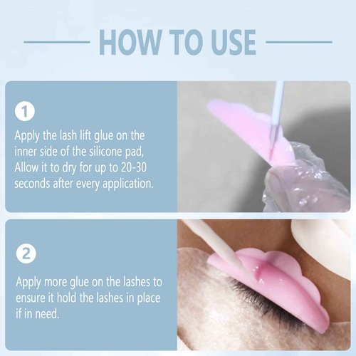 Lomansa Lash Lift Glue 1PCS, Lash Lift Adhesive, Eyelash Perm Glue for Lash Lifting and Curling Strong Sticky Hold Eyelash Perm