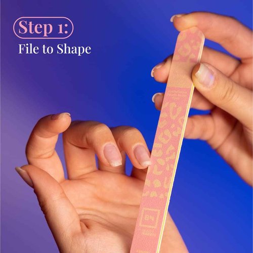 Beauty Nuggets My Nails Are Perfect Nail Care Kit, Ultimate Shine 3 Way Nail Buffing Block, Cuticle Cream, Nail File and Replacement Buffer Pads (My Nails Are Perfect Nail Care Kit)