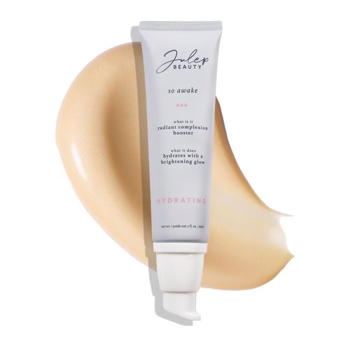 Julep Full Face Radiance Set | So Awake Complexion Booster Daily Moisturizer + Skin Perfecting Cushion Complexion Concealer + Foundation - 435 Fawn