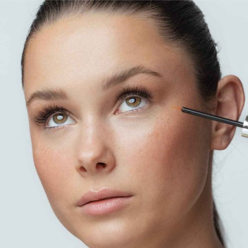 MUSKD Eyelash Growth Serum - Lash Enhancer for Longer, Thicker, Fuller Lashes & Brows - Natural, Vegan & Cruelty-Free Eyelash Serum for Lash & Brow Growth, Gentle Formula (3 ML)