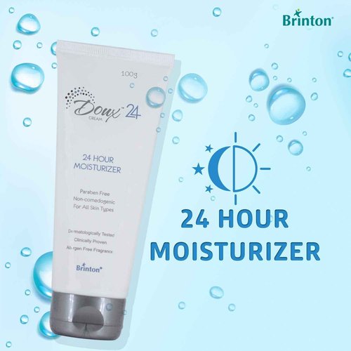 Brinton Doux 24-Hour Daily Moisturizing Cream for Dry & Itchy Skin | Paraben-Free, Non-Comedogenic, Non-Sticky & Non-Greasy | Allergen-Free Fragrance | Suitable for All Skin Types, 3.5 oz.