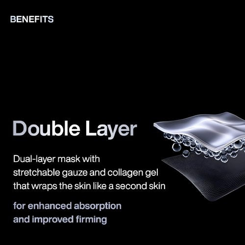 IOPE Retinol Serum in Deep Collagen Gel Mask 5+1 Set | Double-Layered Hydrogel Sheet for High Adhesion, A Full Bottle of Retinol RX 1% Serum, Intense Firming & Plumping, Anti-Aging, Korean Skincare