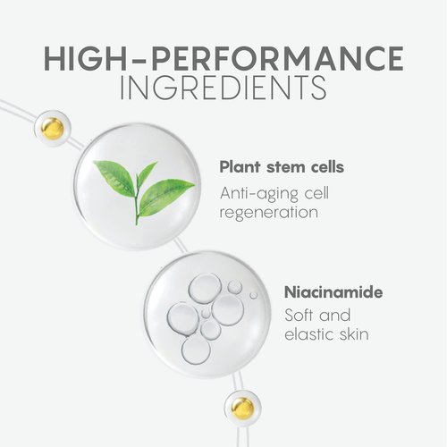 VITASEI Beautyboost Hydro Booster Anti-Aging Cream W/Hyaluronic Acid, Cotton Stem Cells, Squalane & Niacinamide- 1.7 Fl Oz Gel-Cream Moisturizer for Extra-Dry Skin, Skin Elasticity, Quick-Absorbing